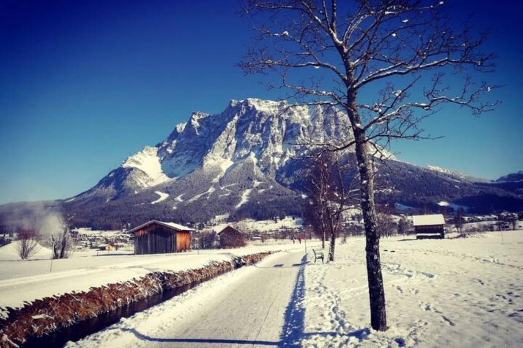 Appartement Gipfelblick- Tiroler Zugspitze Arena In Бибервир Екстериор снимка